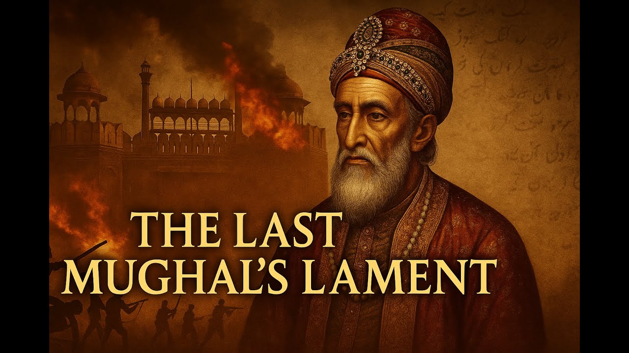 The Last Mughal&rsquo;s Lament: Bahadur Shah Zafar & The 1857 Revolt | A Tale of Exile & Poetry - Hindi