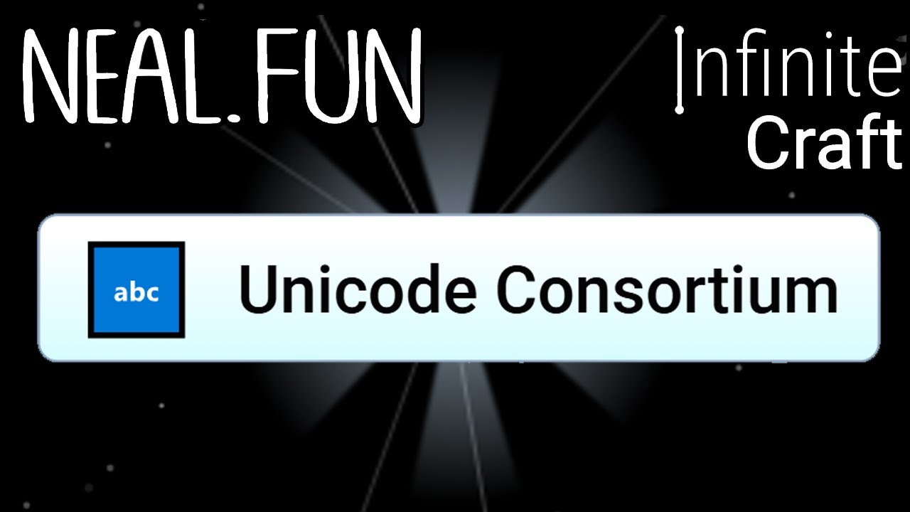 How to Make Unicode Consortium in Infinite Craft | Get Unicode Consortium in Infinite Craft