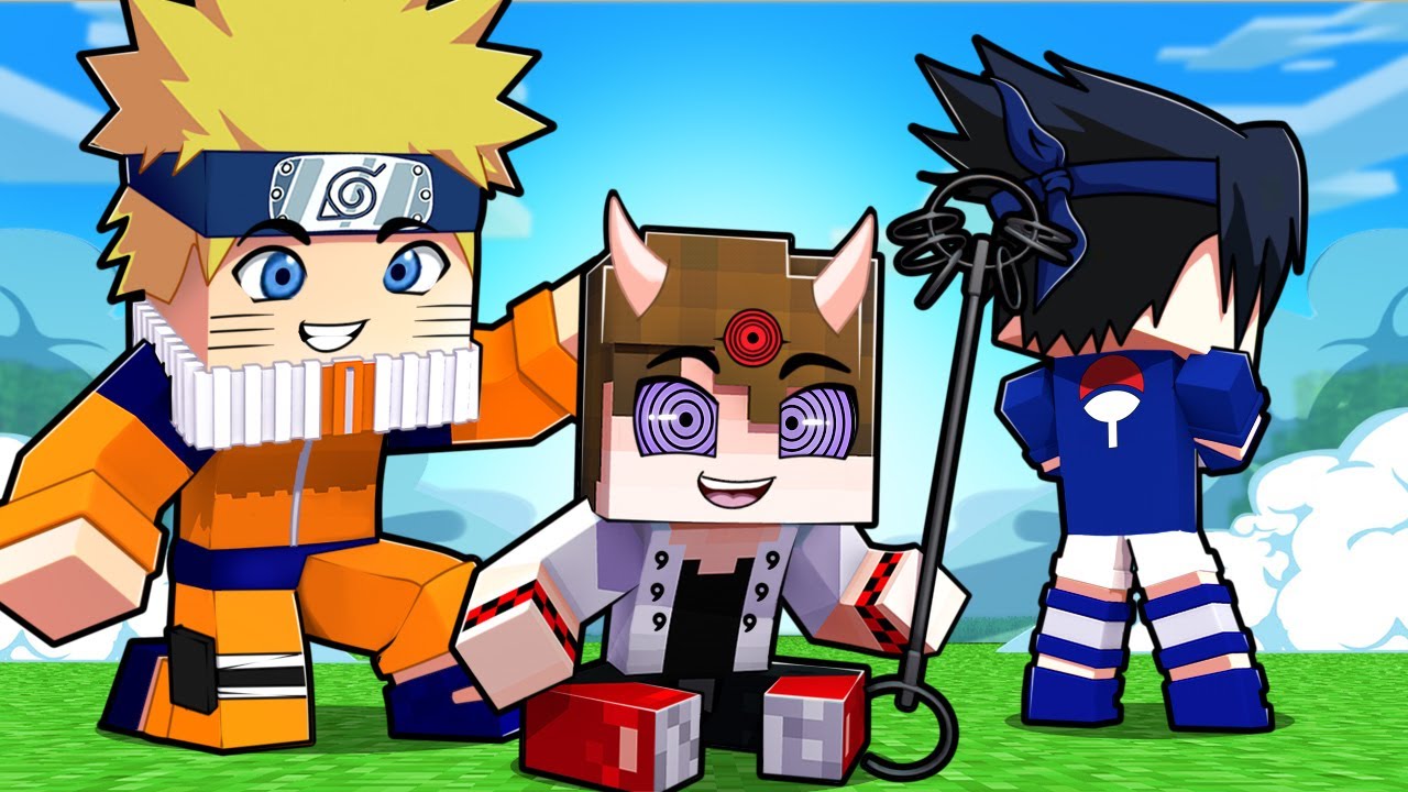 HAGOROMO BEBÊ foi ADOTADO pelo NARUTO Minecraft !