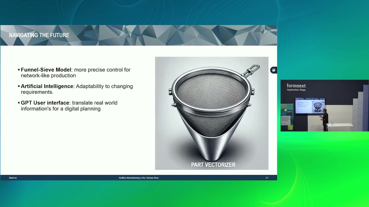 Formnext Insight - Newest developments in the ressource based AM-Framework for the military sector