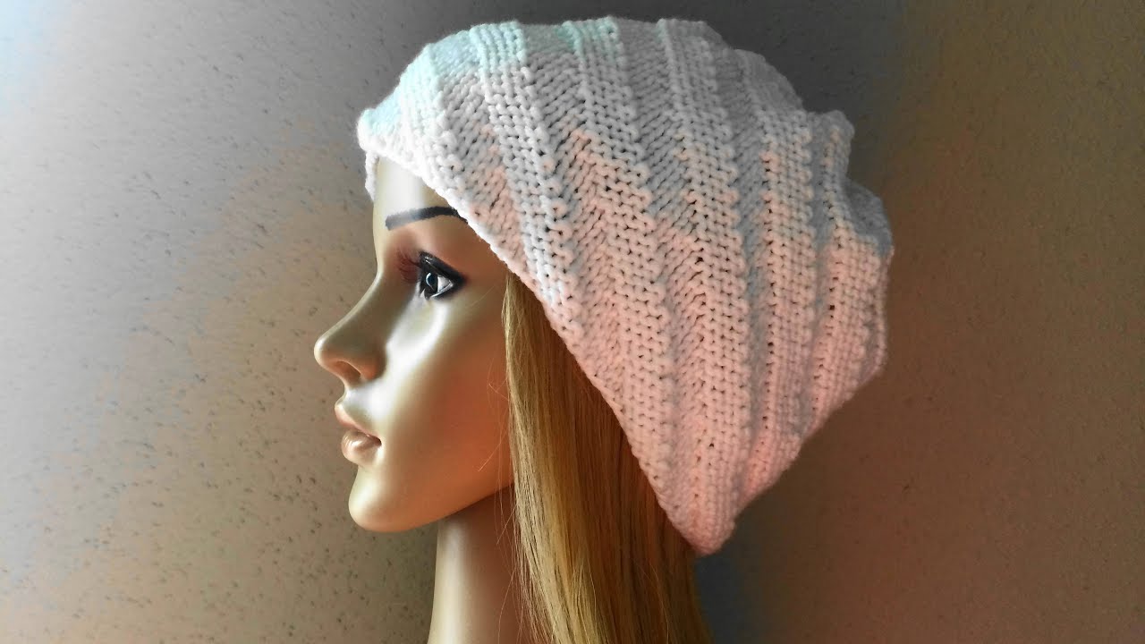 How To Knit A Swirl Hat, Lilu's Handmade Corner Video # 21