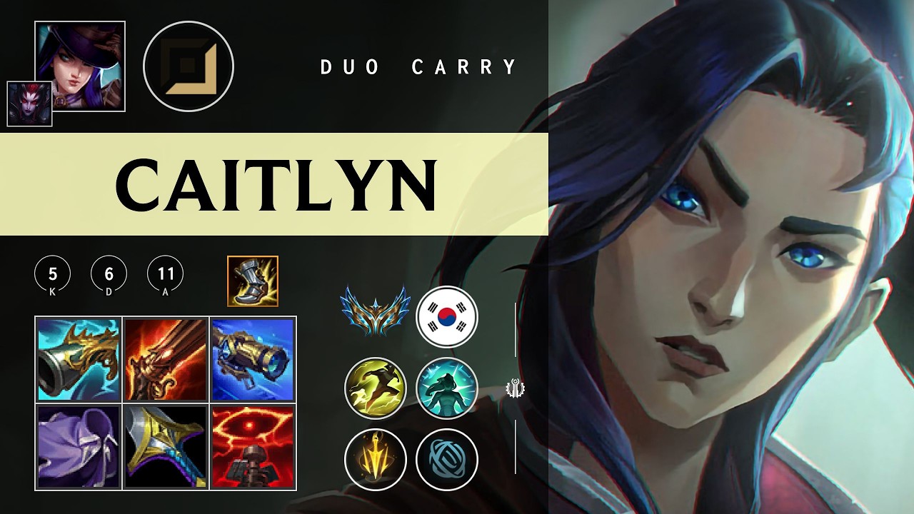 Caitlyn ADC vs Kalista - KR Challenger Patch 26.04