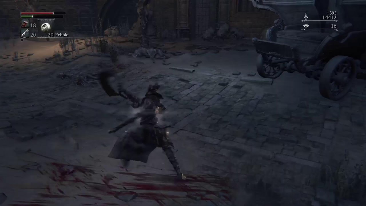 BloodBorn PlayStation Hits!!!Прохождение часть2.Ведьма Хемвика и старый Ярнам!