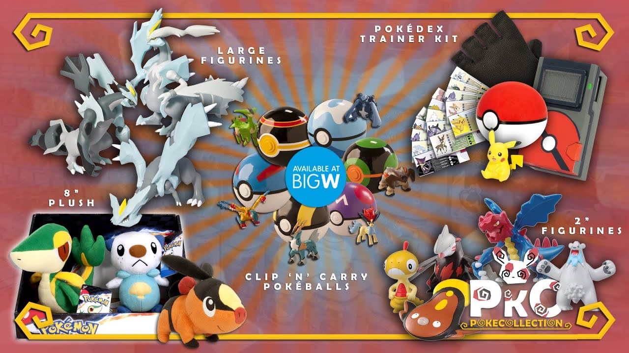 Pok&eacute;mon Products by Tomy: Now Available At Big W Australia!