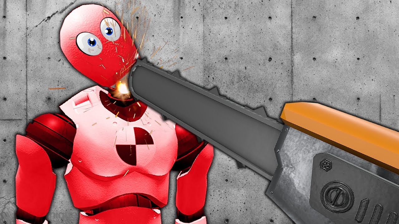 ODCIĄŁEM KUKLE GŁOWĘ PIŁĄ MECHANICZĄ! (Rage Room VR #2)