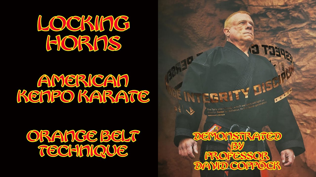 Locking Horns   American Kenpo Karate