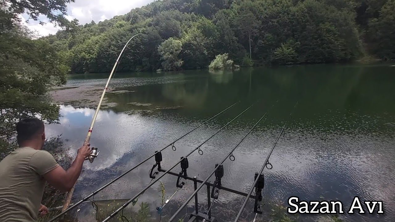 Sazan Avındayız Doğa Harikası Bir Gölette Sezon Açılışını Yaptık