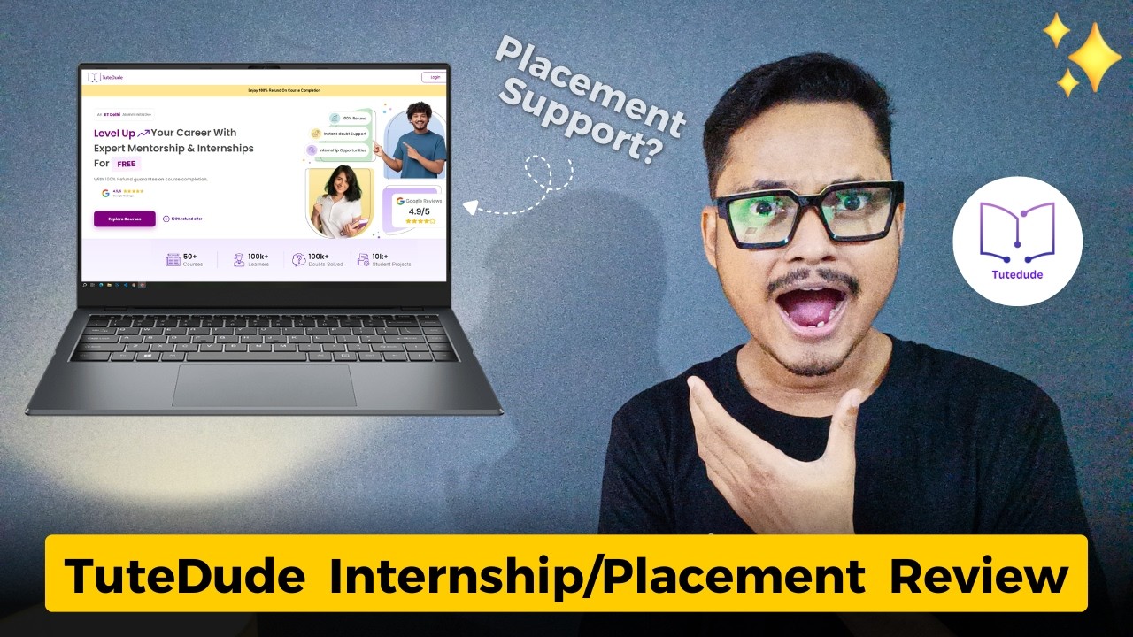 TuteDude Placement Review | TuteDude Internship Review | TuteDude Placement Support?