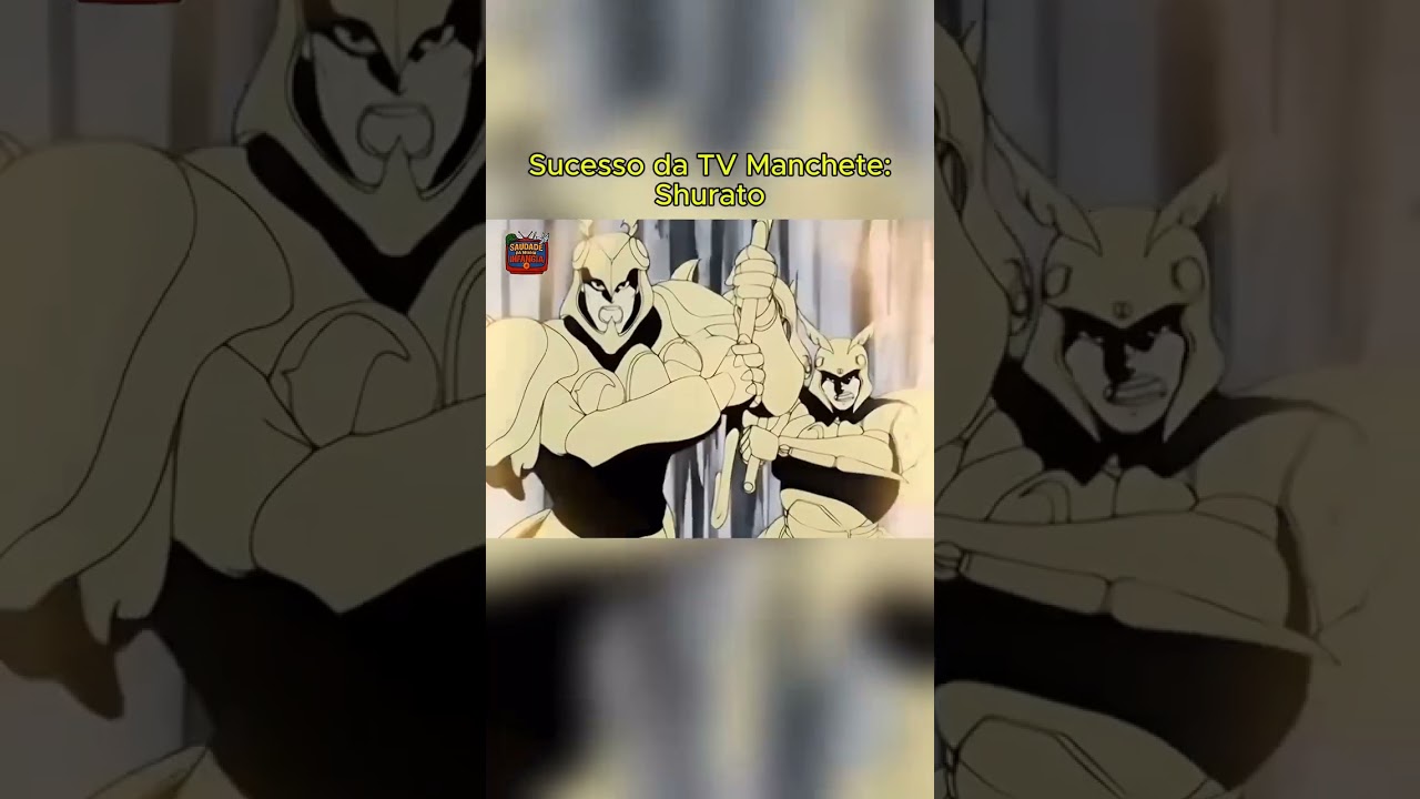 Shurato Sucesso da tv Manchete #shurato #anime #animes  #manchete