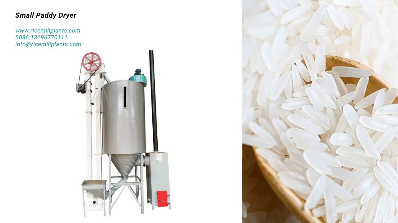 Mini Grain Dryer Machine for Rice Mill Plant - Co-Grain Rice Mill