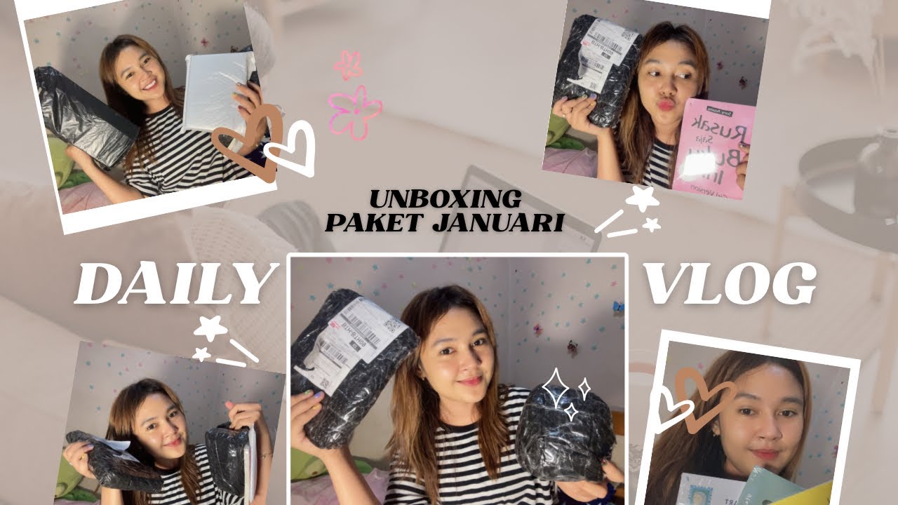 UNBOXING PAKET JANUARII 2026!! 🥰 | Mini vlog 🌻✨