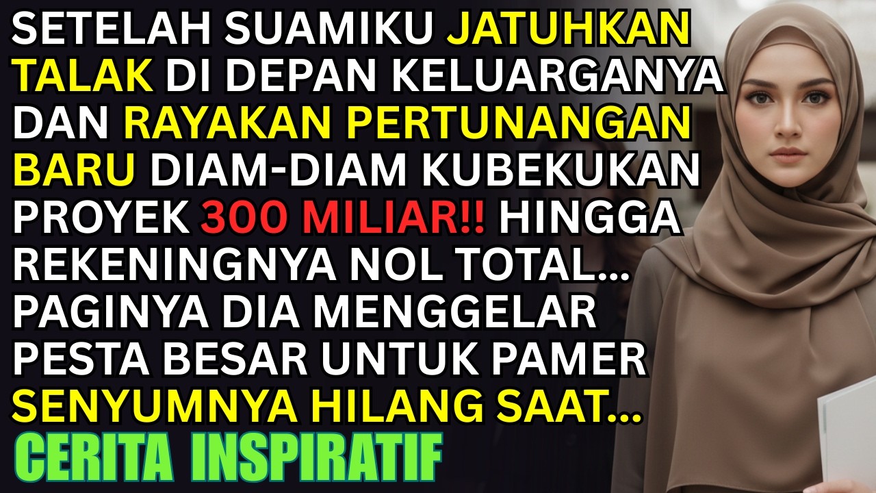KUBATALKAN PROYEK 300 MILIAR! SAAT SUAMI RAYAKAN PESTA PERTUNANGAN BARU – SENYUMNYA HILANG SAAT...
