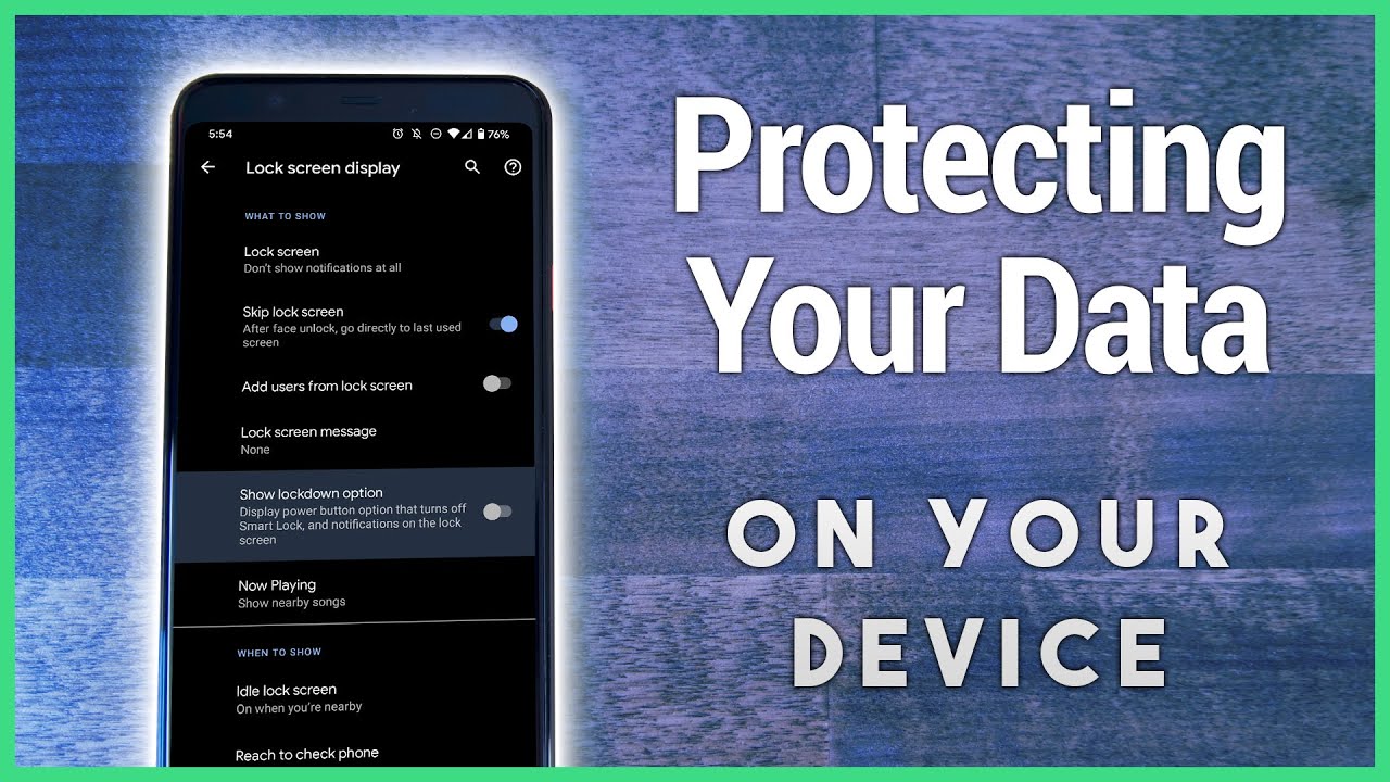 Lock Down Your Smartphone