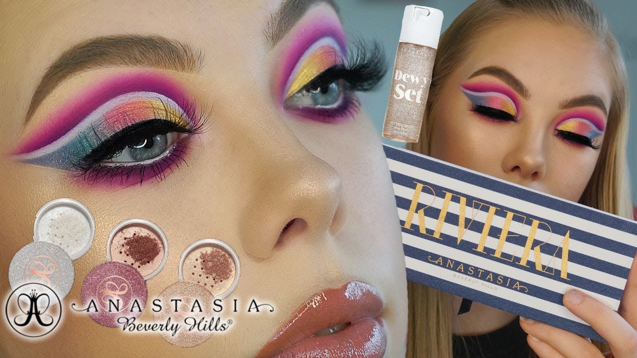 ABH SPRING 2019 COLLECTION / RIVIERA PALETTE REVIEW | Lsgmakeup
