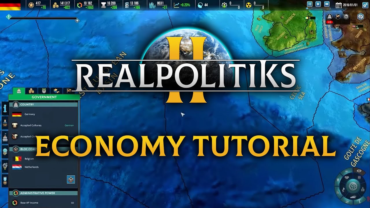 Realpolitiks II - Economy Tutorial Video
