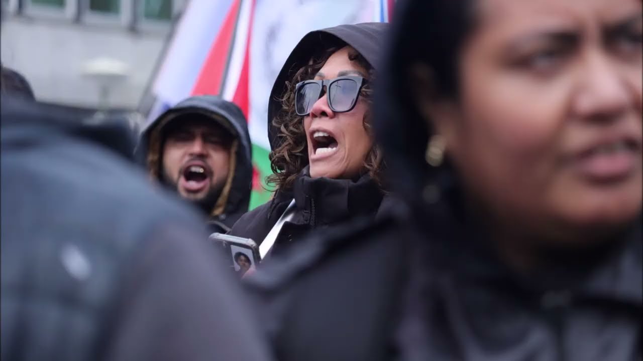 Lawaai Protest  Vredespaleis 23 febr 2024