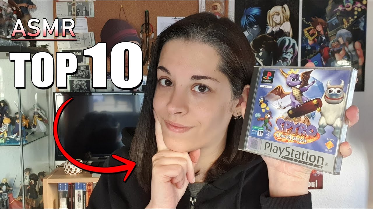 🎮 TOP 10 ~ Mis Juegos FAVORITOS de Playstation 1 | ASMR Español | Alternative ASMR
