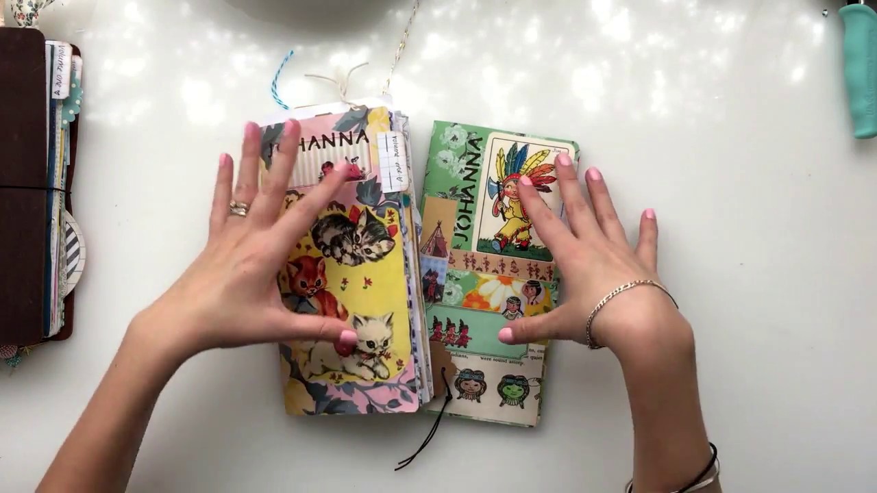 Finished Journal Flip Through - Traveler's Notebook Insert