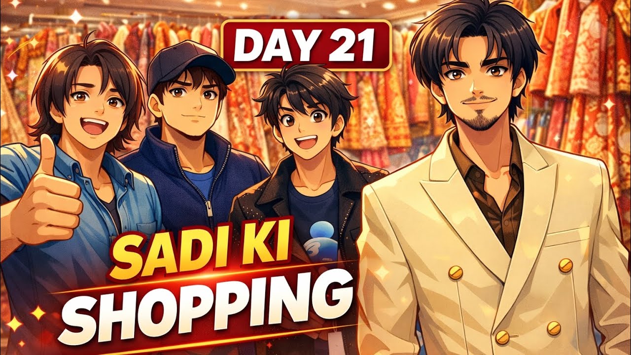 DAY 21. || THE ||.  SADI KI SHOPPING 
