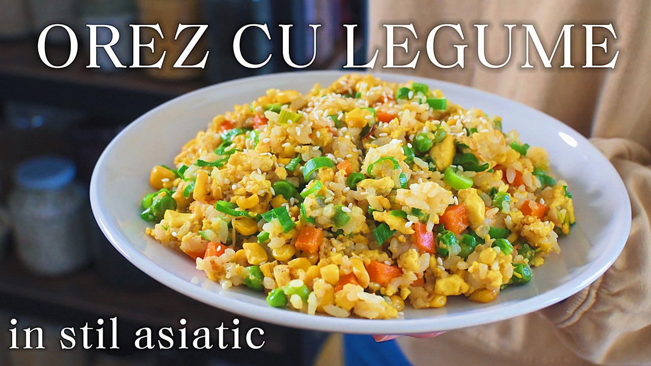 Orez Prajit cu Legume și Tofu | Rapid, Ușor și Delicios