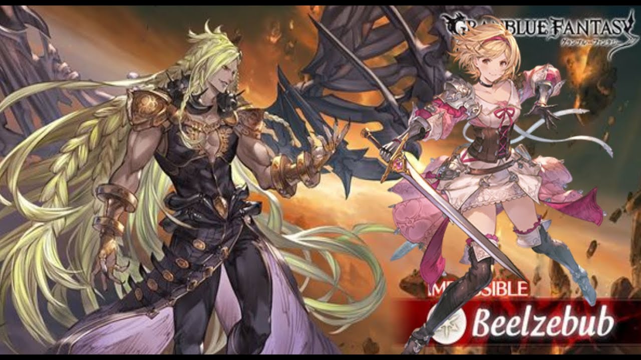 [GBF] Beelzebub Solo Full Auto 3:35 - Earth Primal With Fighter Origin