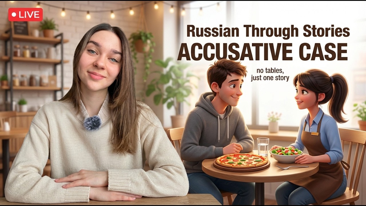 Live Russian Lesson: Accusative Case Without Tables or Boring Rules