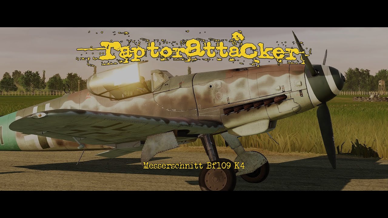 Bf109 K4 at Airshow