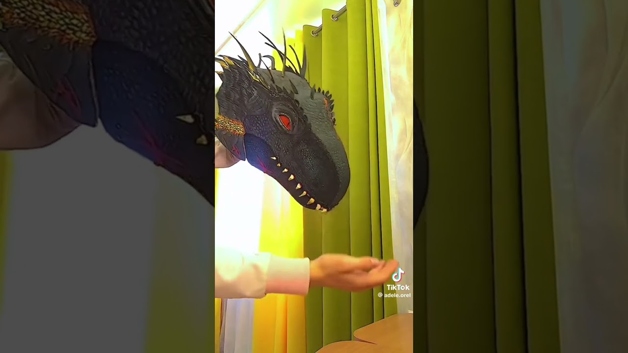 ✨⚠️🐉 adele.orel dragon puppet compilation 🐉⚠️✨