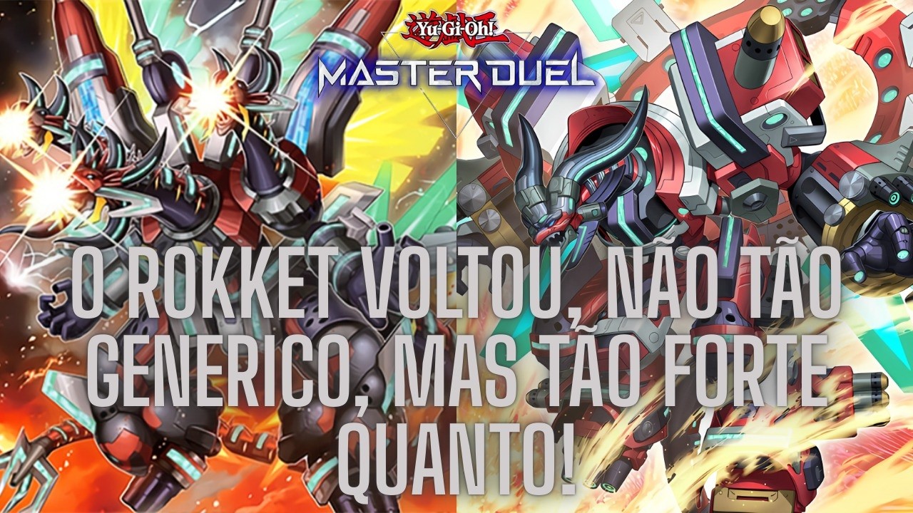 O ROKKET (Dragon Link) VOLTOU, porem... Temos problemas! - Yu-Gi-Oh! Master Duel