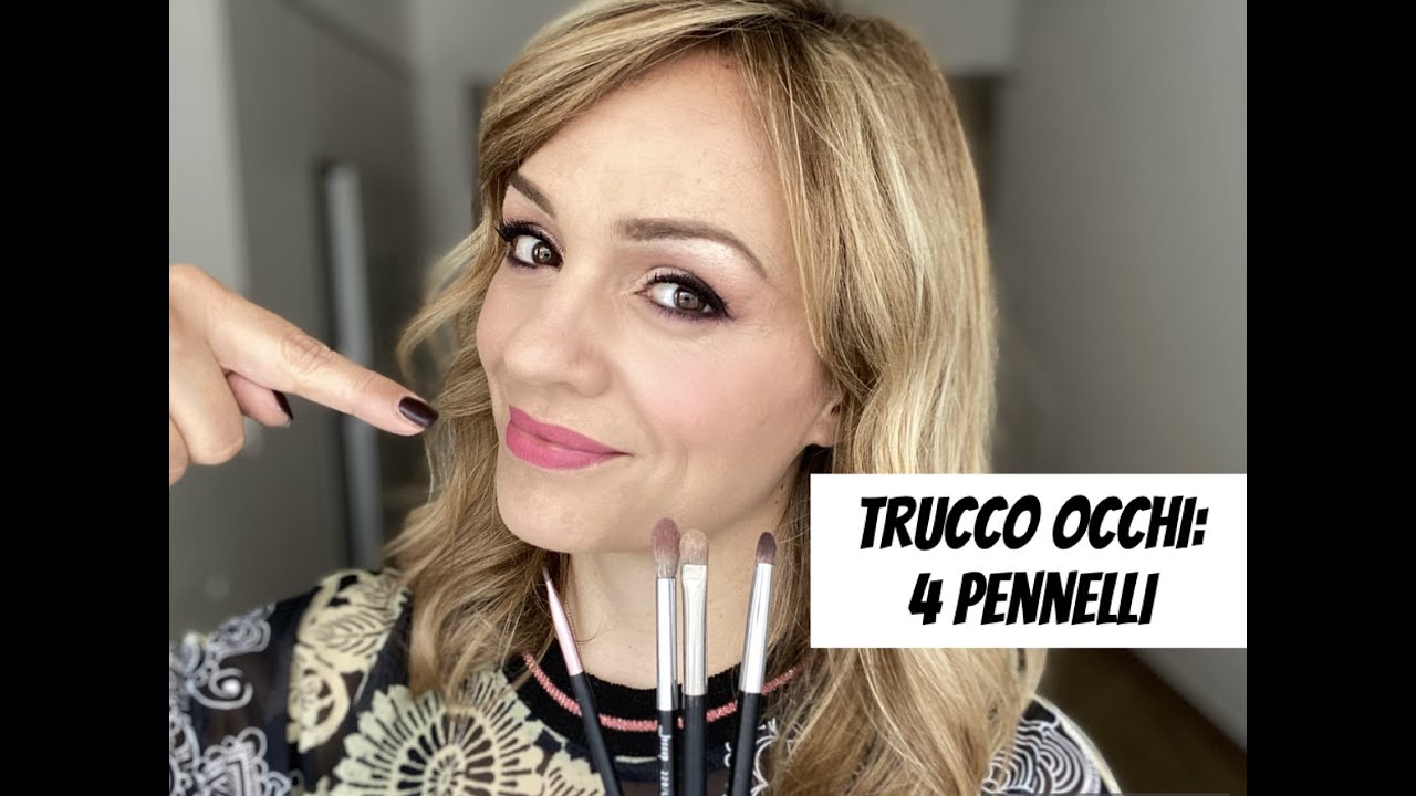 Trucco Occhi: 4 pennelli