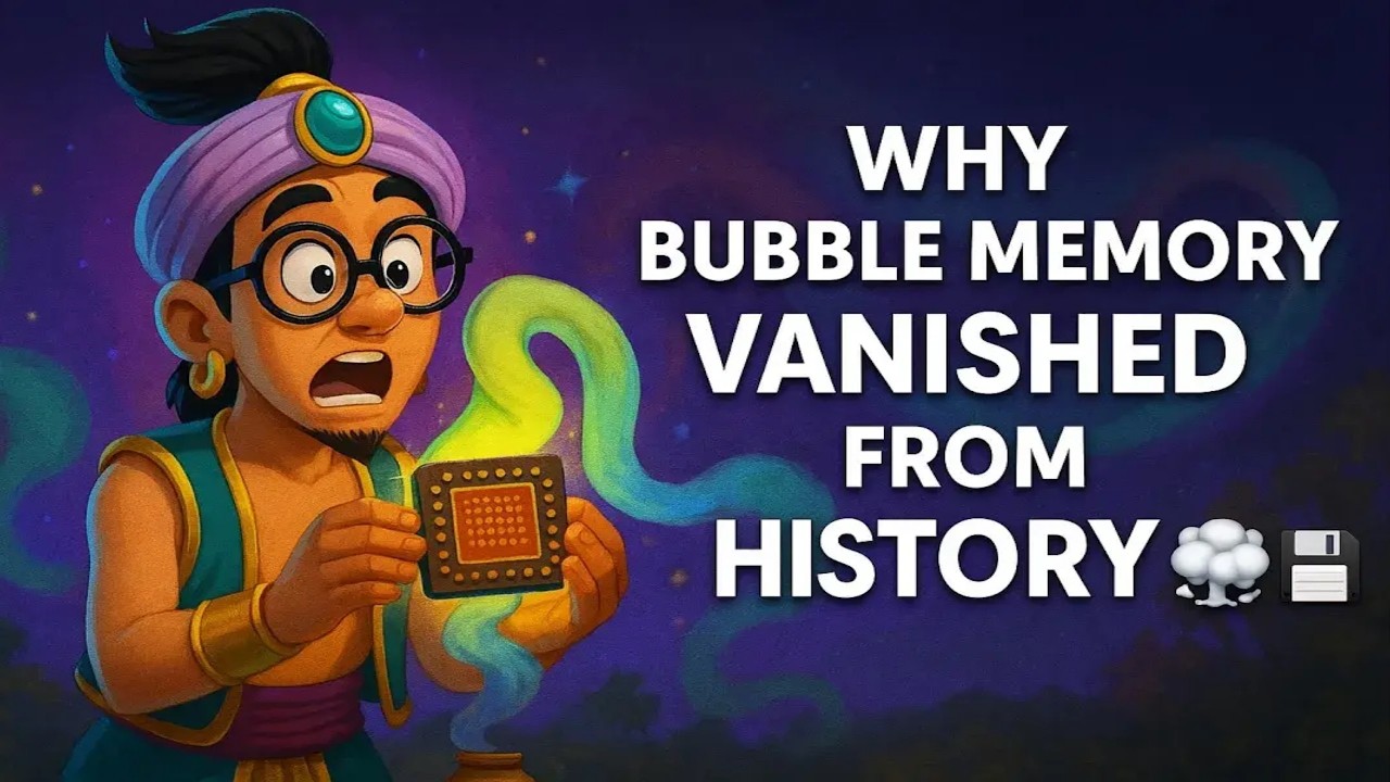 Bubble Memory: The Lost Invention That Changed Data Forever 💾🕰️