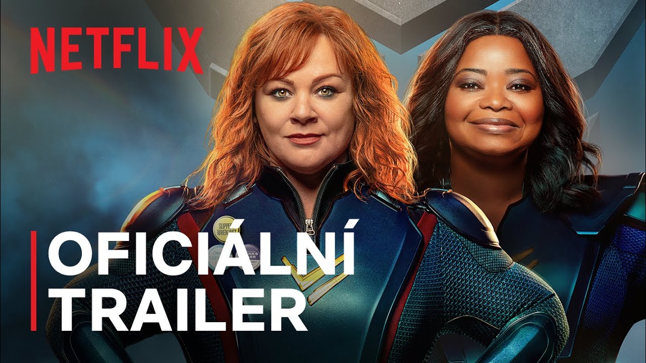 Thunder Force | Melissa McCarthy a Octavia Spencer | Ofici&aacute;ln&iacute; trailer | Netflix