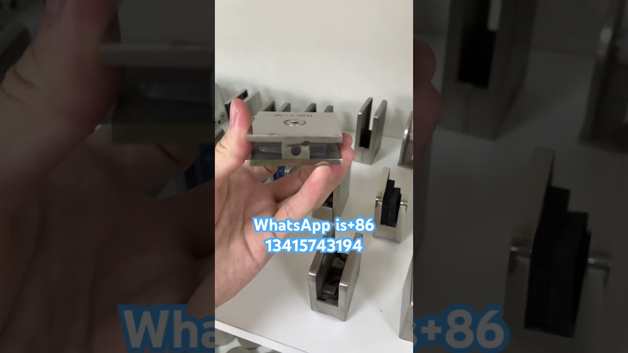 Are you looking for a ultra- thin glass clamp factory?#hardware #GlassClamp #GlassHardware