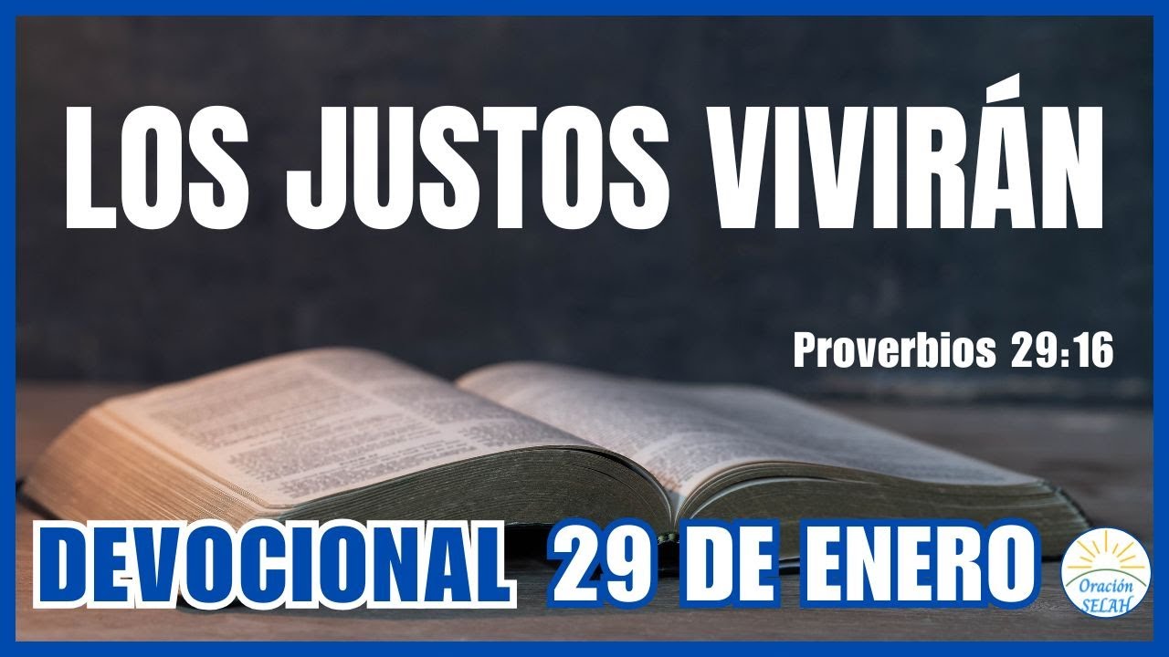 DEVOCIONAL DE HOY 29 DE ENERO: 