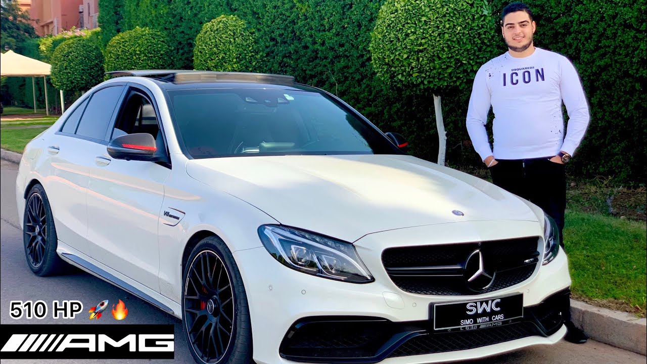 Review N7 : Mercedes C63 s AMG V8 BITURBO 510 HP مرسيدس اي ام جي بقوة