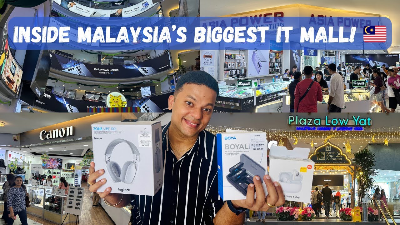 Inside Malaysia’s Biggest IT Mall! 🇲🇾 Plaza Low Yat Tech Deals Tour