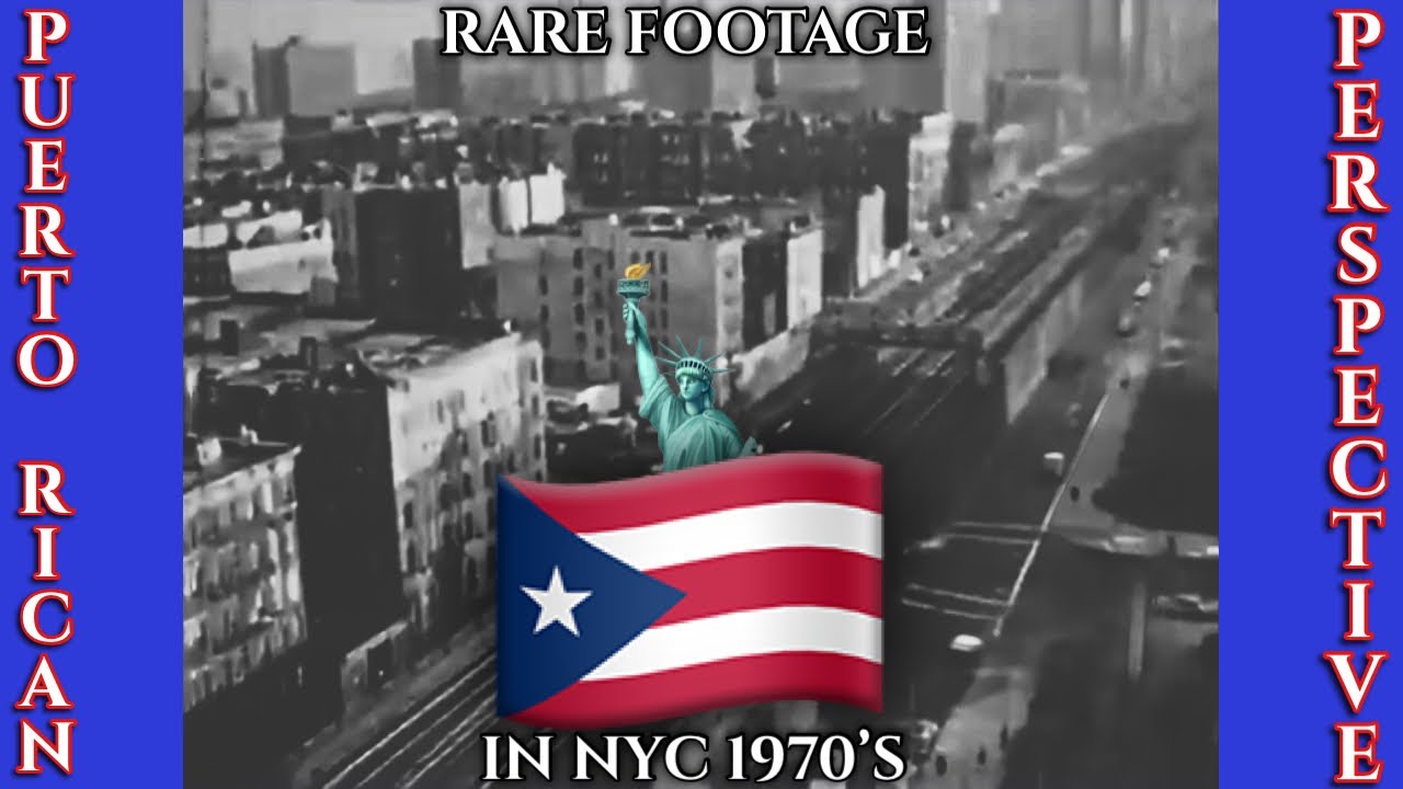 Rare 1970s El Barrio NYC Footage 🇵🇷 | Puerto Ricans, NY Ricans Living In NYC #puertoricans #nyc 