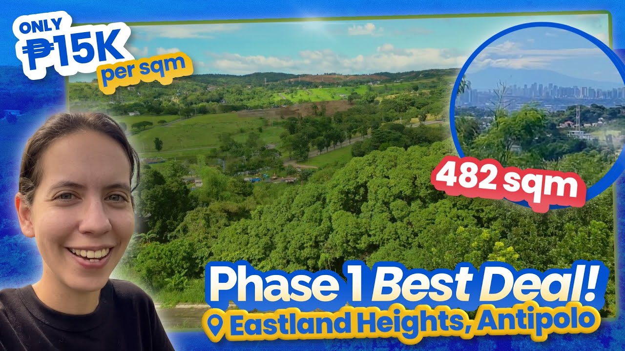 The Perfect Balance | City + Nature Lot in Eastland Heights 🏞️+🏙️ ₱15K/sqm in Eastland Heights