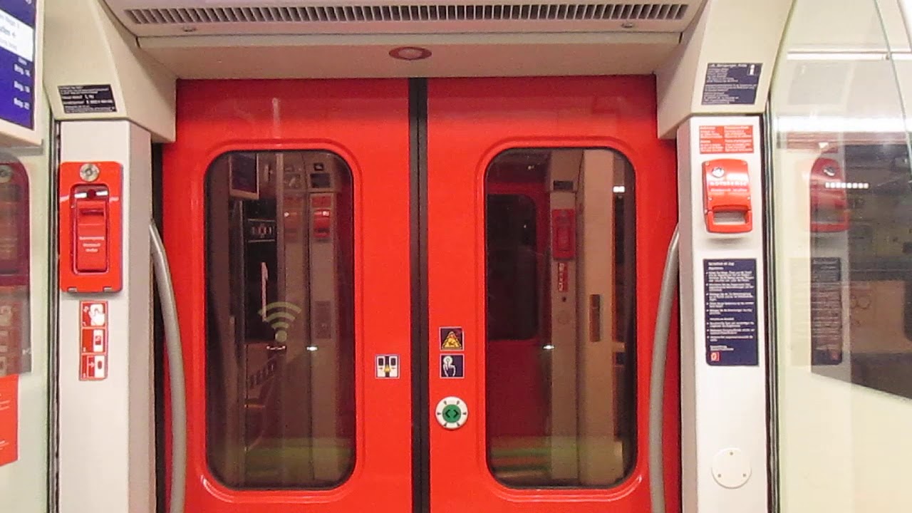Run On DB Deutsche Bahn DBAG Class 430 S Bahn To Frankfurt Am Main Flughafen S4