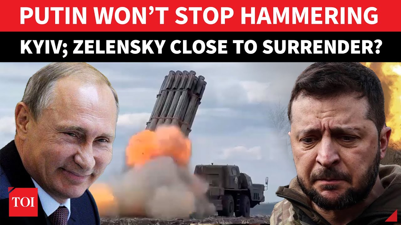 Putin BURNS Ukraine In Freezing Temperature; Russian Forces Push Zelensky’s Men Out Of Donetsk Town