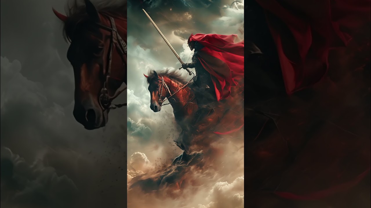 The Four Horsemen of Revelation Explained Simply in AI Bible #shortsvideo #viral #trending