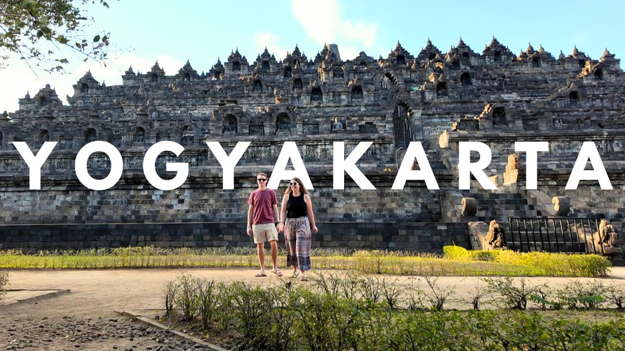 our first day in indonesia (borobudur temple)