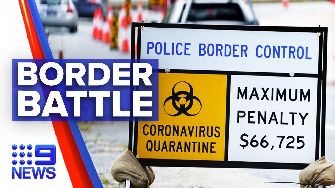 Government urges immediate reopening of state borders | 9 News Australia
