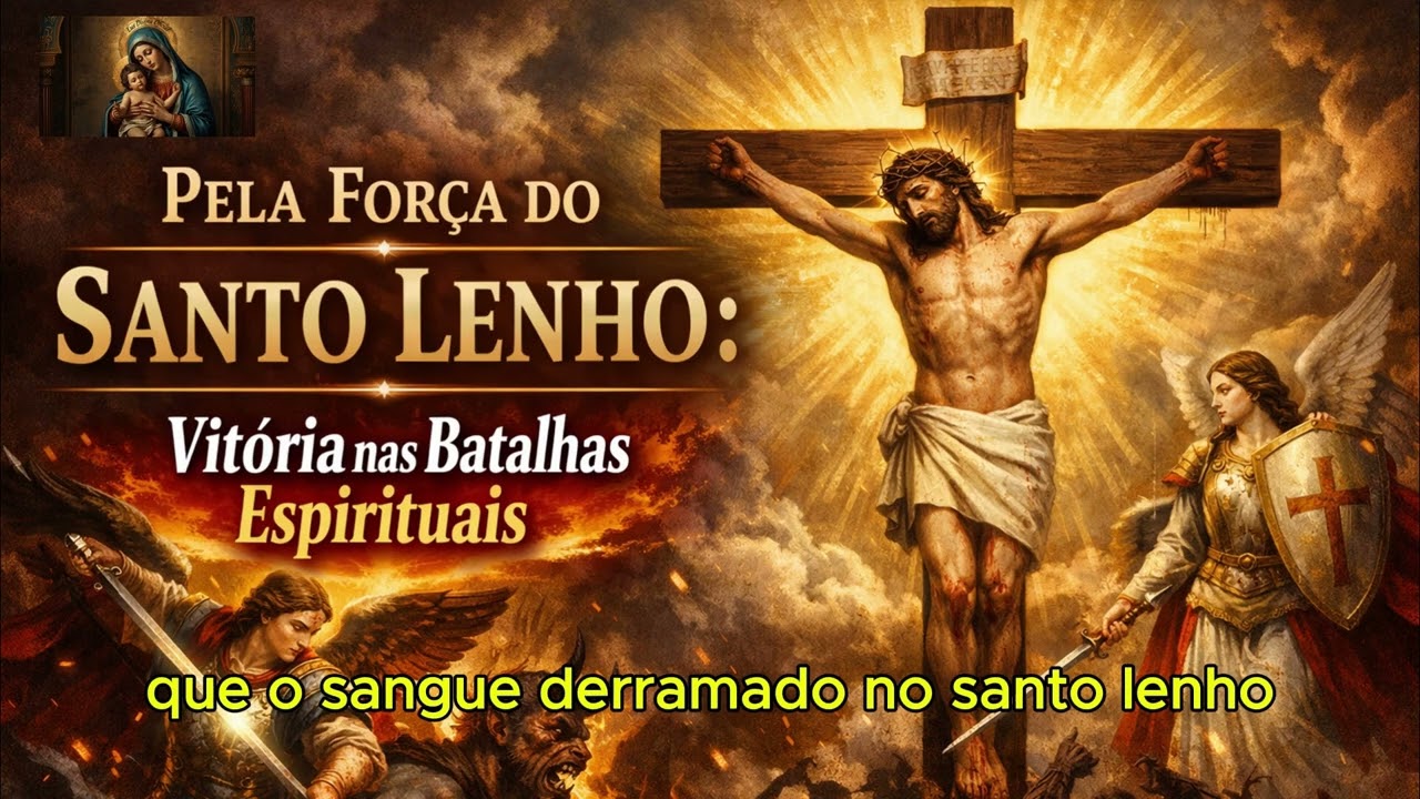 Pela Força do Santo Lenho: Vitória nas Batalhas Espirituais. ( Fragmento da Cruz de Cristo).