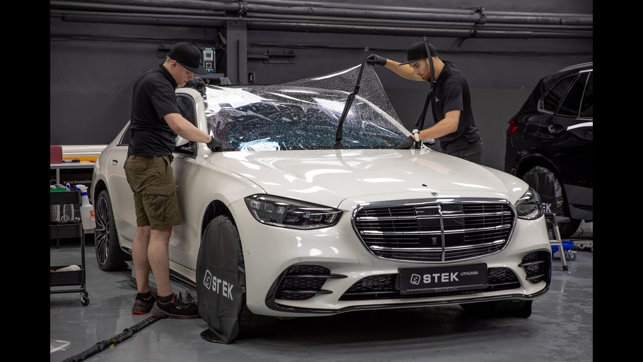 STEK DYNOflex installation on Mercedes-Benz S class 2021
