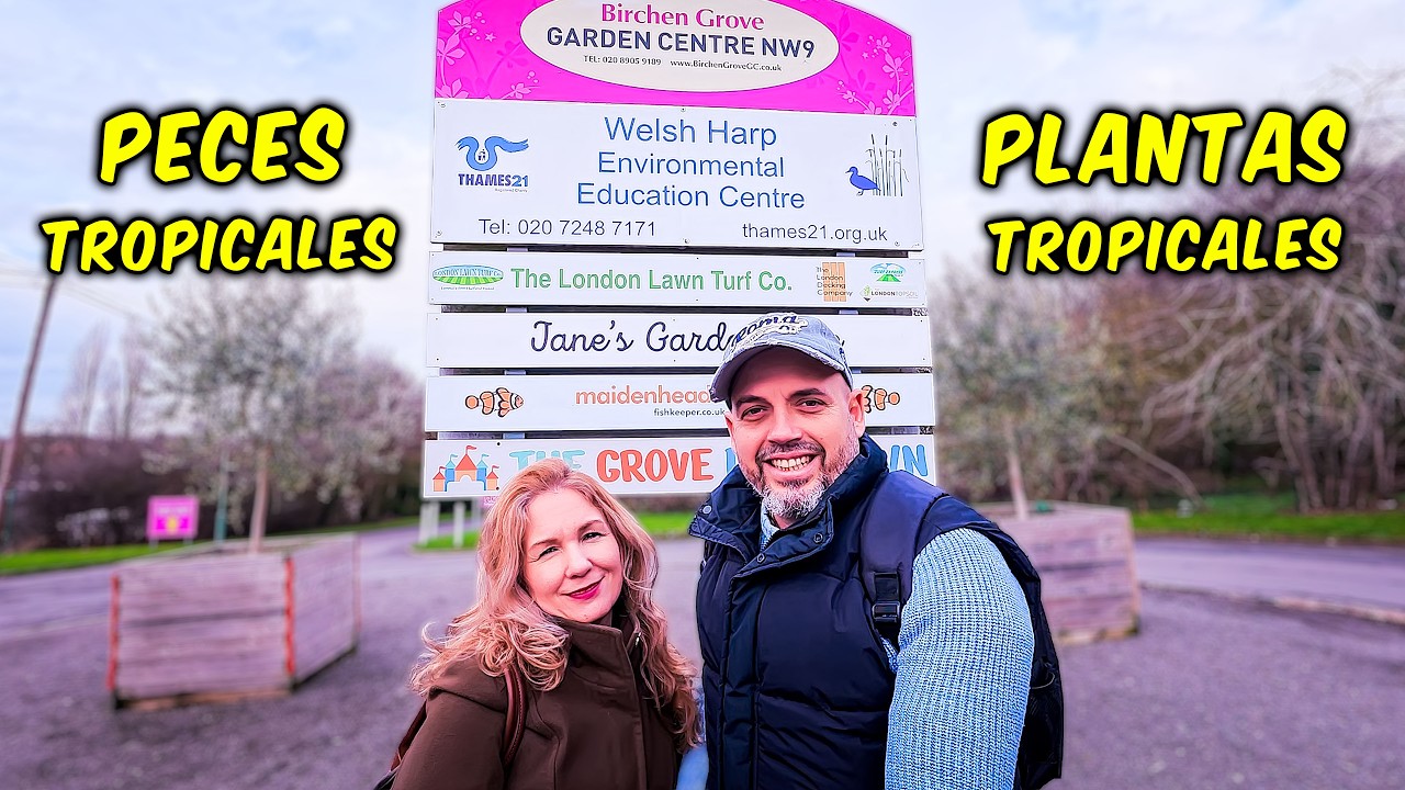 ¡San Valentín entre Plantas EXÓTICAS y Peces GIGANTES en Londres! 🐠😱
