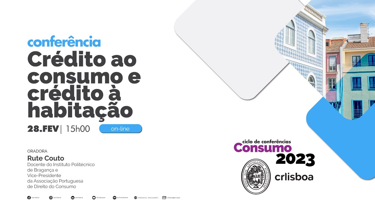 Crédito ao consumo e crédito à habitação