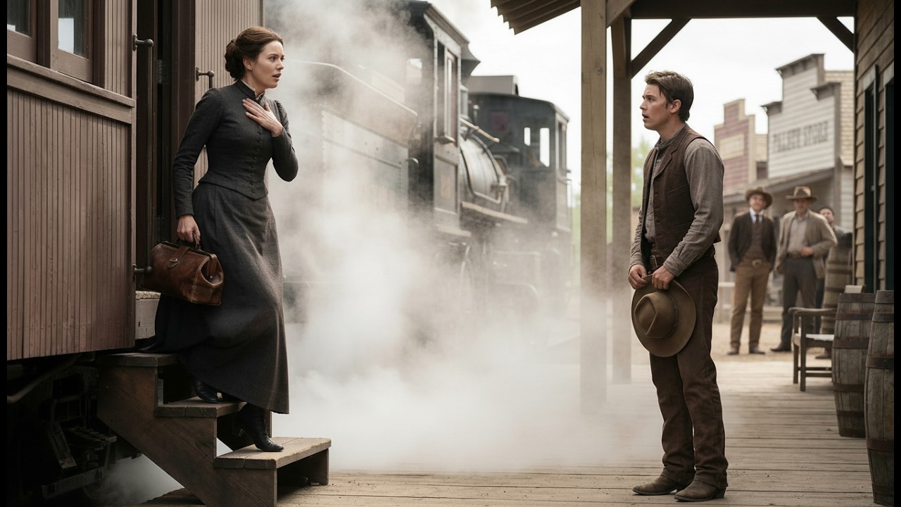 She Expected an Old Rancher — But a Young Cowboy Arrived at the Station