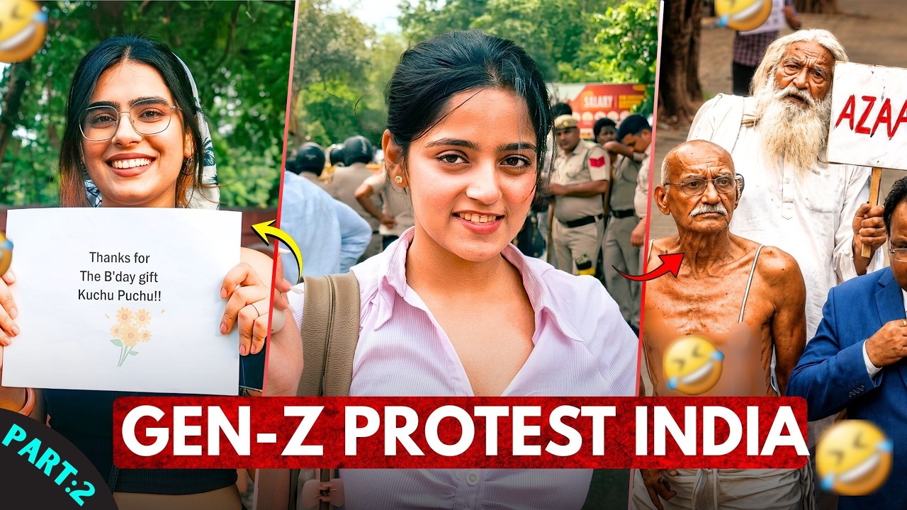 Gen Z Protest in india 😂 | Viral Meme Moments | PART:2
