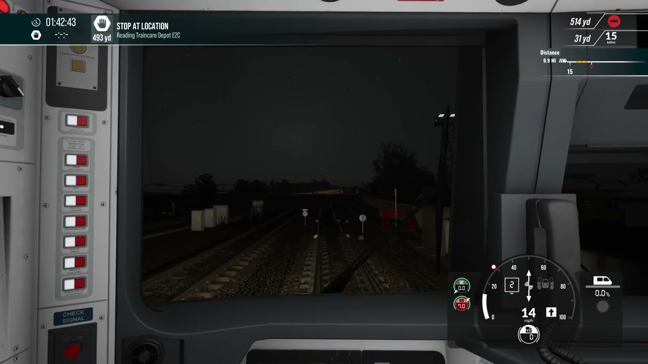 [5R95] Train Sim World 6: Great Western: 01:41 Reading to Reading Train Care Depot (TCD).
